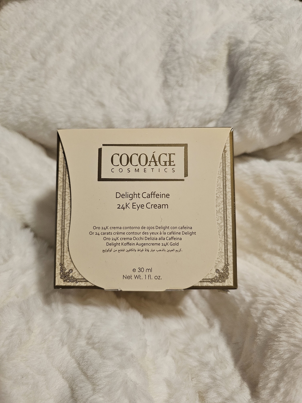 Cocoàge - Delight Caffeine 24K Eye Cream - 1oz